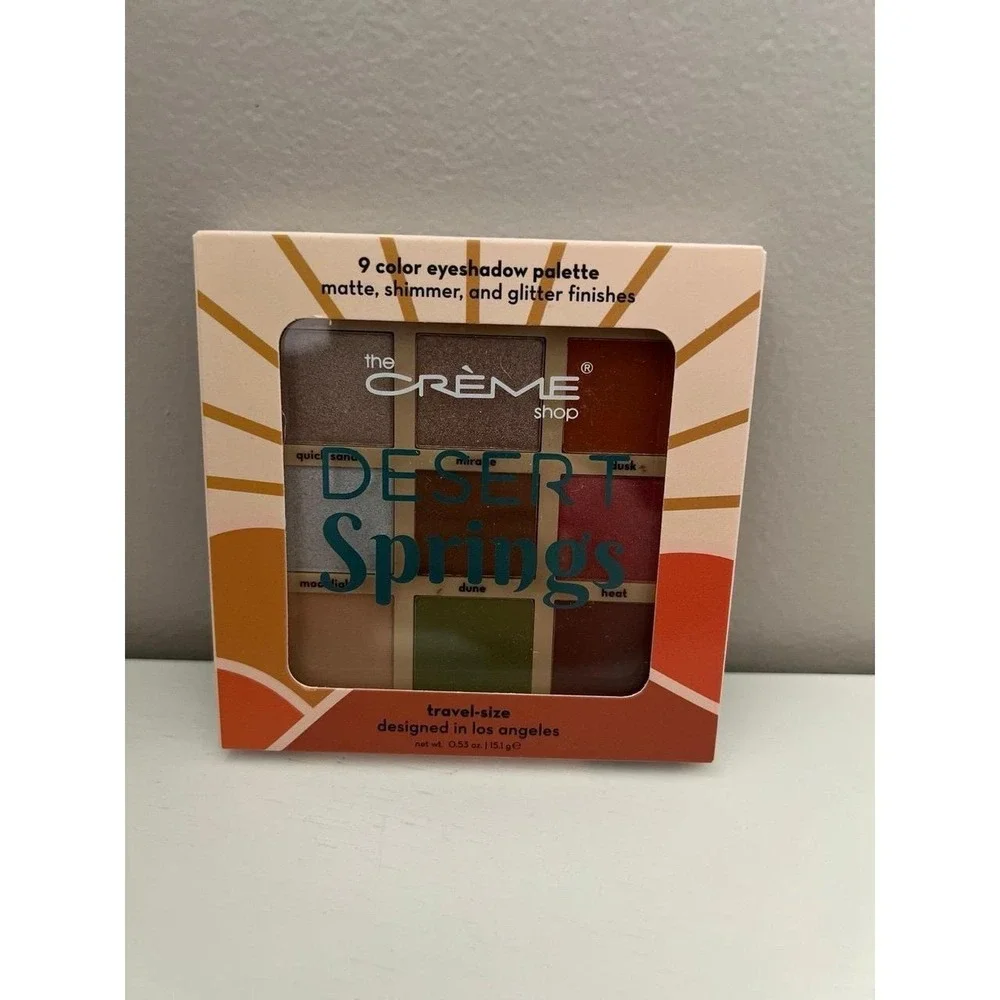 The Crème Shop Desert Springs 9 Color Eyeshadow Palette